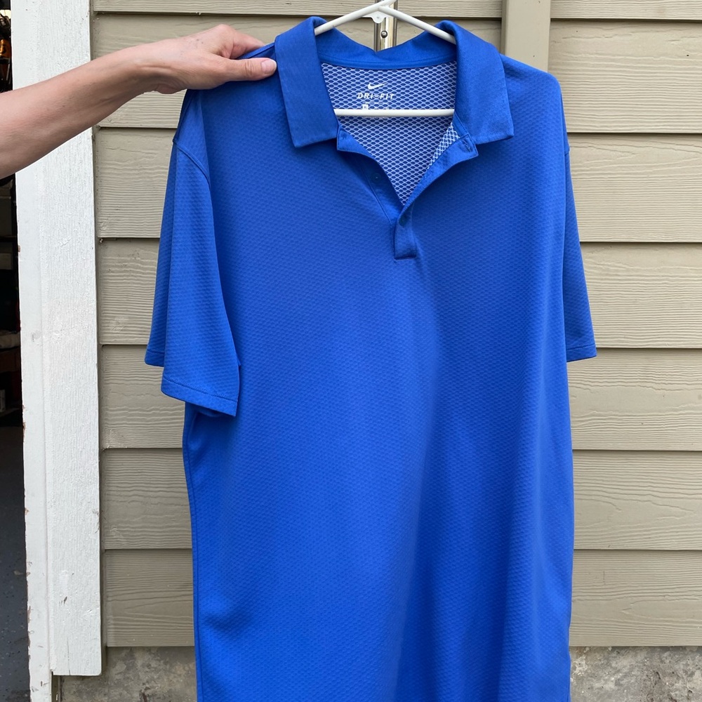 Nike Royal Blue Polo Shirt